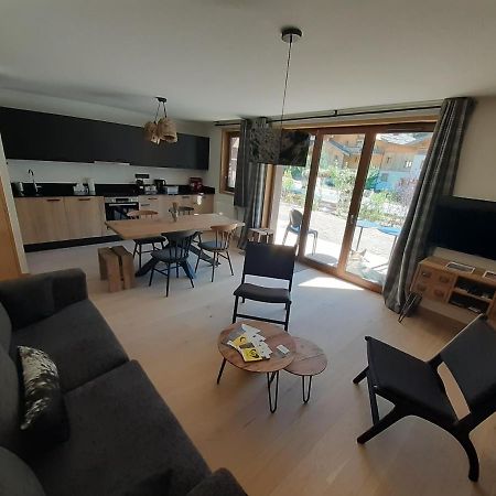 Superbe Appartement T3 4 Etoiles Terrasse Acces Spa Saint-Chaffrey Buitenkant foto